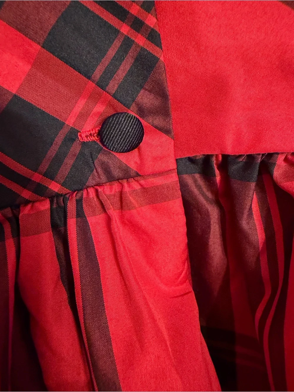 Polo by Ralph Lauren Red and Black Plaid Holiday Dress Size 4T